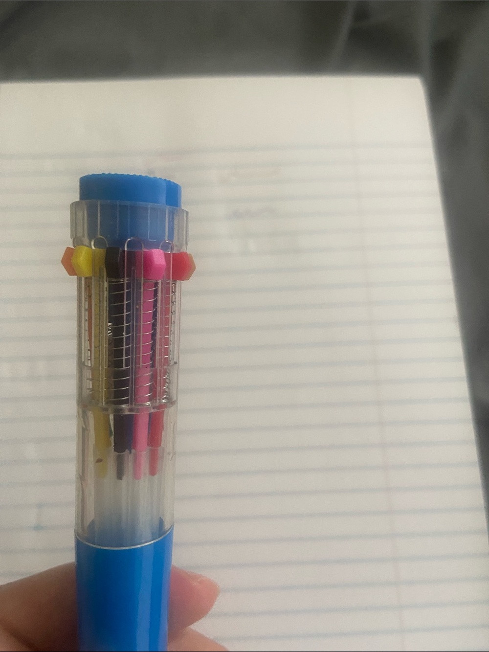 Multicolor 10-Color Click Pen - Picture 6 of 9